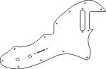 69 Tele® Thinline Style Pick Guard - Click Image to Close