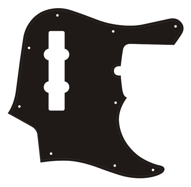 American Deluxe Jazz® Bass 4 String Style Pick Guard