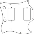 Epiphone® G400 Full Face Style Pick Guard